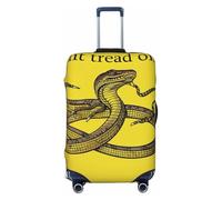 LPSRTWE Housse de bagage de voyage anti-rayures - Housse de protection élastique épaisse - Lavable - Ne pas marcher sur moi - Convient aux bagages de 45,7 à 81,3 cm, Noir , M