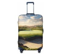 LPSRTWE Housse de bagage de voyage anti-rayures - Housse de protection élastique épaisse - Lavable - Pour bagages de 45,7 à 81,3 cm, Noir , S