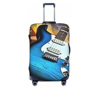 LPSRTWE Housse de bagage de voyage anti-rayures - Housse de protection élastique épaisse - Lavable - Pour guitare électrique magique - Convient aux bagages de 45,7 à 81,3 cm, Noir , L