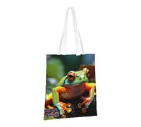 LPSRTWE Sac fourre-tout en toile robuste réutilisable pour les courses, jolis sacs cadeaux pour femme