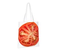 LPSRTWE Sac fourre-tout en toile robuste, réutilisable, sac d'épicerie, sac cadeau en tranche de tomate pour femme