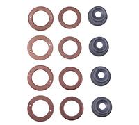 LPSZZXKD Bouclier thermique de rondelle d'injecteur 19077 - 53650, Compatible avec les moteurs Kubota à 4 cylindres V1205 V1305 V1505 V1903 V2003E V2203ME V2403ME Accessoires