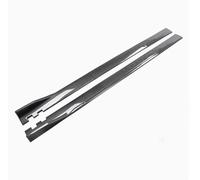 LPTBDTT Jupes Latérales de Voiture pour Audi A3 8V Hatchback 2012 2013 2014 2015 2016, Anti-Rayures Pare Chocs Plaque à Bascule Voiture Diffuseur Splitter Accessoire,Carbon Look-A