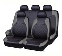 LpUAGSD Housses de Siège Complète en Cuir pour Nissan Pathfinder 2005-2010,Coussins de Protection Respirant et Imperméable,Ensembles de Housses pour Été et Hiver,D/Grey