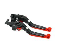 LPUYTRB Embrayage Levier Leviers De Frein Et D'embrayage Extensibles Pliables Pour Moto pour pour GSX-R600 1997-2003 pour GSX-R750 1996-2003 pour K1 K2 K3 K7
