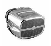 LPUYTRB Feu Avant Feu arrière LED pour motos, clignotant, numéro de plaque d'immatriculation, feu pour Dyna pour Fat Boy pour Road King