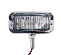 LPUYTRB Feu Avant Phare carré de moto, phare classique, lampe rectangulaire, accessoires pour Chopper pour Dyna pour Sportster