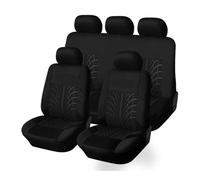 LPUYTRB Housse Couverture Couvre Sieges Ensemble De Housses Siège Voiture Brodées Universelles Adaptées À La Plupart des Voitures avec Trace Pneu Protection