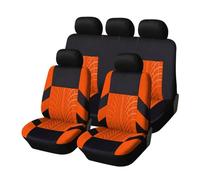 LPUYTRB Housse Couverture Couvre Sieges Ensemble De Housses Siège Voiture Brodées Universelles pour La Plupart des Voitures avec Traces Pneus Protection