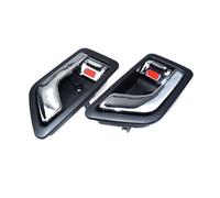 LPUYTRB voiture Cuvette Poignée Porte Kit De Poignées Porte Intérieures Chromées Gauche Et Droite 2002-2011 Pour Getz Pour Click Pour Pour Brisa 826101C000 826201C000