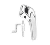 LPUYTRB voiture Cuvette Poignée Porte Poignée De Porte Intérieure En Plastique Plaqué Aluminium Et Acier Inoxydable Pour Corsa D 2006-2014 13297813 13297814 Portes Gauche Droite