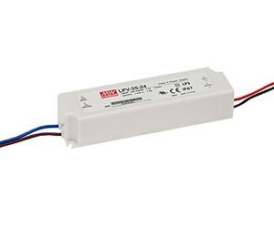 LPV-35-5 35W 5V 6A，MEAN WELL, LED étanche à l'eau Alimentation De Puissance De Commutation,Entraînement,De Sortie Unique，Switching Power Supply AC-DC