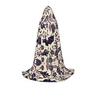 LPWTYCBV Cape à capuche imprimée chauve-souris pour adolescents confortable et durable pour Halloween