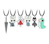 LPXBHSW Hollows Collier 6pcs - The Knights Silk Songs Pendentif Bijoux - Jeu Cos Accessoires Pour Les Fans
