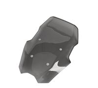 LPXYZD Moto Pare-Brise pour BMW C 400 X (2018 2019 2020 2021 2022 2023) Protection De Pare-Brise pour Moto Saut Vent(Grey)