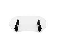 LPXYZD Moto Pare-Brise pour BMW pour C400X pour C400GT pour C650GT pour C650 Sport pour G650GS pour R1150GS Extension Pare-Brise Moto Universelle Déflecteur Réglable Saut Vent(Small Transparent)
