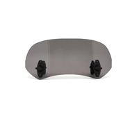 LPXYZD Moto Pare-Brise pour BMW pour C400X pour C400GT pour C650GT pour C650 Sport pour G650GS pour R1150GS Extension Pare-Brise Moto Universelle Déflecteur Réglable Saut Vent(Small Smoke)
