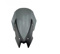 LPXYZD Moto Pare-Brise pour Kawasaki pour Z900 pour Z650 2020 2021 2022 2023 2024 Accessoires Moto Pare-Brise Aileron Avant Aileron Aérodynamique Saut Vent(Gray)