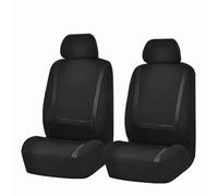 LPYFDC Couverture de Siège Avant pour Voiture pour Suzuki Swift 2005-2012, Ensembles de Housses de Siège Auto pour Sièges Avant, Housse de Siège de Voiture Accessoires,A-Black
