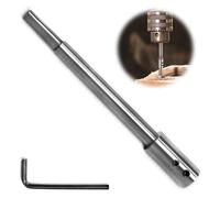 LPZMPZ 169 MM Extension de Foret Rallonge de Perceuse Rallonge de Meche Forstner, pour Foret Forstner avec Tige de 3/8", avec clé Hexagonale en Forme de L.