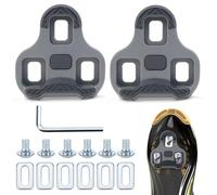 LPZMPZ Compatibles avec les pédales Look Keo Bike à 3 trous Grip Blade 2 Max Carbon Classic Cleats - Lot d'accessoires de vélo de course - Gris - 4,5 °