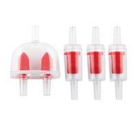 LQ Industrial Lot de 4 connecteurs de pompe à air en plastique pour aérateur de valve anti-retour adaptés aux tuyaux d'air standard de 1,9 cm