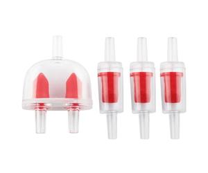LQ Industrial Lot de 4 connecteurs de pompe à air en plastique pour aérateur de valve anti-retour adaptés aux tuyaux d'air standard de 1,9 cm