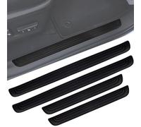 LQAHDBTO 4 Pièces Protection Seuil de Porte de Voiture pour Opel Corsa F 2019-2023, Protege Portiere Voiture Seuil de Porte Adhesif pour Protection Portiere Voiture,A