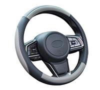 LQAHDBTO Couvre Volant Voiture pour MG GT 2014-2019, Respirant Housse De Volant en Cuir Housse Volant Automobile Protection Élastiqu,A