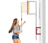 LQDMAER Outil de Mesure de Saut Vertical Mural, testeur de Saut Vertical Mural, entraîneur de Saut Vertical réglable en Hauteur, Appareil de Mesure de Saut Vertical pour Usage extérieur