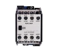 LQFKIRKFT Electrical AC Contactor CJX1-9 12A16A22A 32/22 45/22 63/22 85/22 Two Open Two Closed Three-Phase 380V220V(CJX1-22 22,24V)