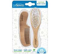 LQIESDD Dr. Brown's™ Soft and Safe Baby Brush + Comb