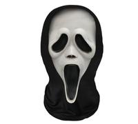 LQIOACU 1 Pièce Masques D'Horreur Pour Halloween, Masque Scream, Masques de FantôMes, Pour Enfants et Adultes Pour Les FêTes à ThèMe et Les Jeux de RôLe