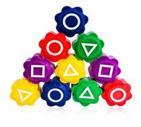 LQIOACU 10 Pièces Gonggi Kit de jeu traditionnel coréen, Gonggi Jeu de jeu traditionnel coréen de pêche à la pierre