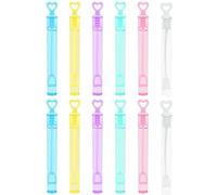 LQIOACU 12 Pièces Bulles de Savon Enfant, Bulle de Savon pour Mariage, Produit a Bulles pour Enfant pour Anniversaire Mariage Pinata Pochette Surprise Cadeaux Invités (sans Mousse)