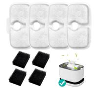 LQIOACU 4 Filtres Filtre Pour Fontaine A Eau Pour Chat Filtre De Fontaine De Chat Filtres De Fontaine À Chat Filtre Pour Gamelle De Chat Fontaine A Eau Chat Filtre Pour Fontaine A Eau Chat