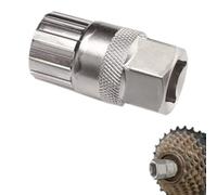 LQIOACU extracteur pedalier demonte cassette,extracteur pedalier demonte cassette,1 pièce, robuste pour le démontage des cassettes et des pignons, adapté à Sunrace pour une meilleure efficacité