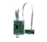 LQIYLQNR Carte Contrôleur LCD Compatible avec Écran D'ordinateur Portable N156HCA-EA1/EAA/EAB/EBA/EBB, 2 Ports HDMI Type-c, 30 Broches, EDP, 1920 X 1080, Kit DIY, Carte Mère(for N156HCA-EBA)