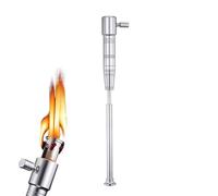LQJYO Briquet à kérosène Vintage, Briquet de tranchée, allumage à Un Bouton, réutilisable, Cadeau Parfait for Homme, Papa et Mari(Silver2)