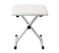 LQLD Le Tabouret De Douche Est Plié, Le Tabouret De Salle De Bain Peut Être Ajusté en Hauteur Antidérapant Facile À Transporter Tabouret De Selle Tabouret De Vanité Très Adapté Au Voyage,Blanc