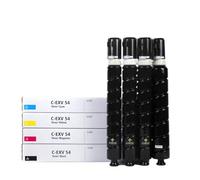 LQNXAVUD 4PCS Set TN Color BK420G CARTRIDE DE Toner CMY220G Compatible avec C-EXV 54 C-EXV54 C3025 Copier Imprimante Remplacement Powder Pièces de Rechange