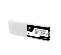 LQNXAVUD Cartouche à Encre Compatible 300 ML avec Encre et Puce Pigment Compatible avec TM-C7500G C7500GE C7500G E-312 Les imprimantes travaillent avec l'europe 300ml SJIC30P modèle(SJIC30P(K))