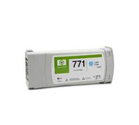 LQNXAVUD Cartouche à Encre recyclée Compatible Compatible avec Design Jet Z6200 Z6800 Z6600 Z6100 Les imprimantes fonctionnent avec 771 Cartridge Plotter(LC)