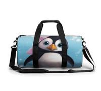 LQPMNK Sac de fitness, joli imprimé pingouin, sac de sport, voyage, fitness, sac de gym essentiel, sac de gym avec compartiment à chaussures, 45 cm/22,9 cm/22,9 cm, style, 45 cm/22,9 cm/22,9 cm, Style