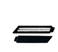 LQQYGMD Lot de 2 Feux de Position latéraux Avant à LED, Blanc fumé, for Chevrolet Camaro 2010, 2011, 2012, 2013, 2014, 2015