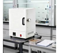 LQQYJSM Four À Moufle Laboratoire 2000 W, Plage Température 0-1150 °C, Chambre Chauffe Extra-Large avec Chauffage Uniforme sur 4 Côtés - Idéal pour Le Frittage, Essais Matériaux, La Fusion Métaux