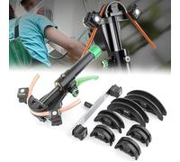 LQQYJSM Kit Cintreuse Hydraulique pour Tubes, Kit Cintreuse Manuelle pour Tubes en Cuivre À 90°, Kit Cintreuse À Cliquet pour Tubes en Cuivre avec 7 Matrices pour Réparation De Réfrigérateurs