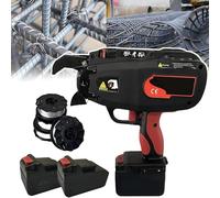 LQQYJSM Machine À Lier Barres D'armature | Machine Automatique À Lier Barres D'armature pour Barres D'armature 4 À 45 Mm, Machine Électrique pour Béton Armé, Outil Ligature Barres Et Tiges