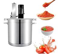 LQQYJSM Mélangeur Alimentaire Automatique Commercial, Mélangeur Chauffant pour Confitures Et Sauces, Agitateur-Cuiseur pour Fonds Sauce Et Assaisonnements Hot Pot, Mélangeur Électrique 85l