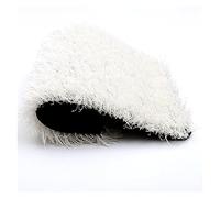 LQRCTRY Gazon Artificiel, Tapis de Jardin Haut de Gamme for Tapis Doux et réversibles, Non brûlant, épaisseur 3 cm(White,31x118in)
